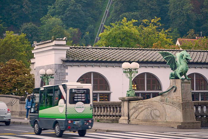 Drachenbrücke Ljubljana Impression