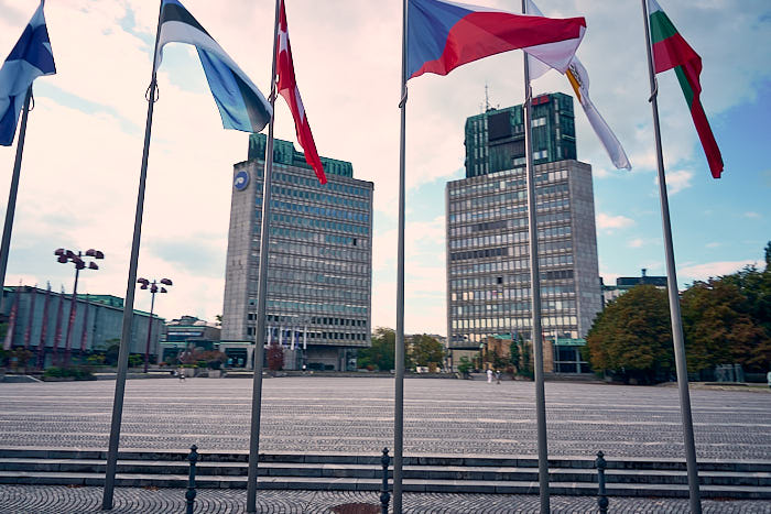 Platz der Republik Ljubljana Impression