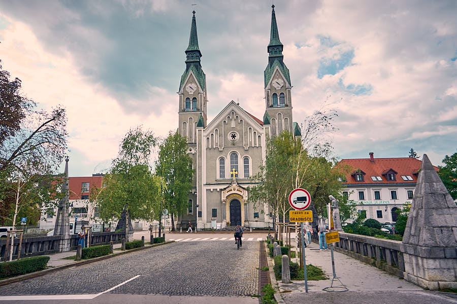 Kirche von Trnovo Ljubljana