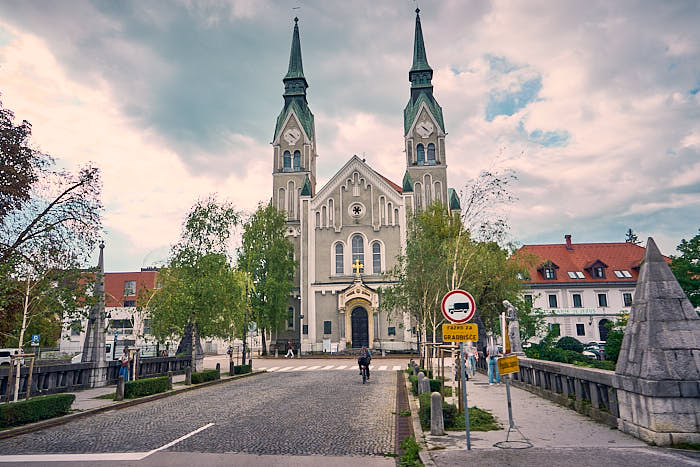 Trnovo Kirche Ljubljana