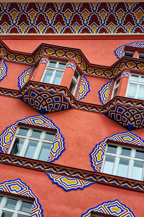 Vurnikova hisa Ljubljana Verzierungen