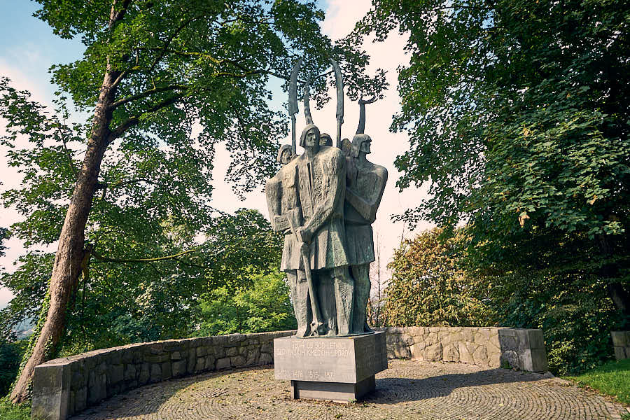 Denkmal Bauernaufstände Grajski grič