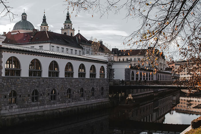 Fleischerbrücke Ljubljana
