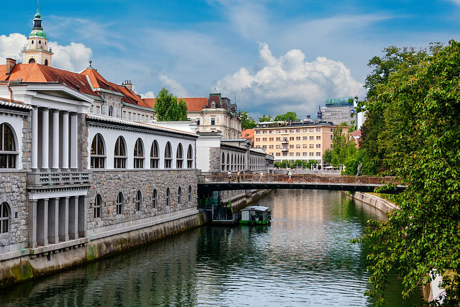 Fleischerbrücke Ljubljana