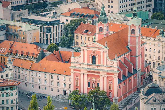 Franziskanerkloster Franziskanerkirche Ljubljana