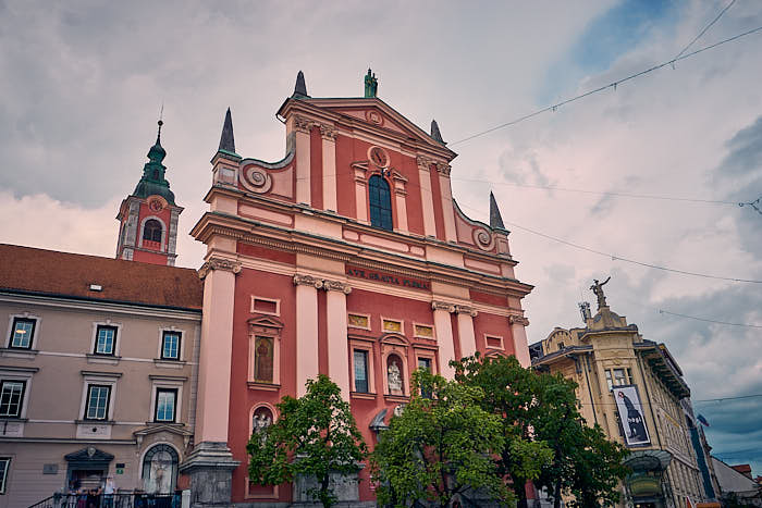 Impression Franziskanerkirche Ljubljana