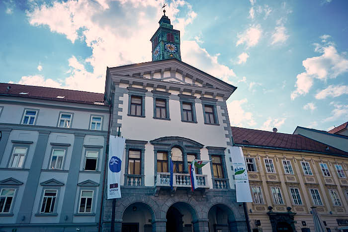Rathaus Ljubljana Mestna hisa