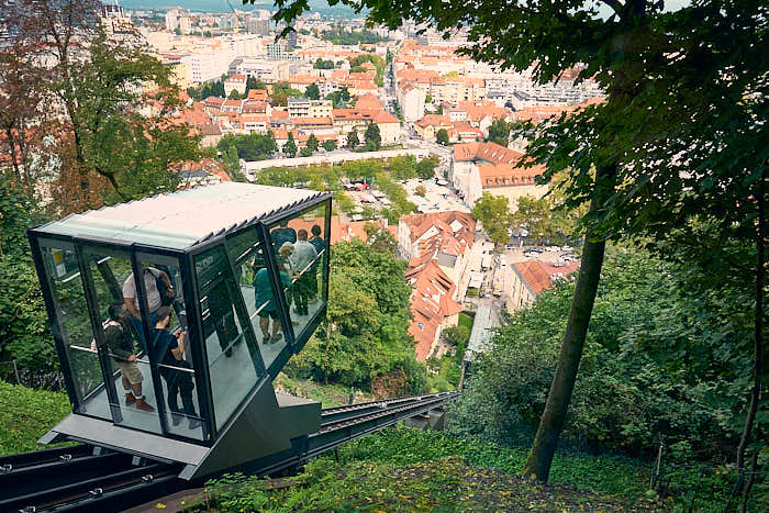 Standseilbahn Laibacher Schloss